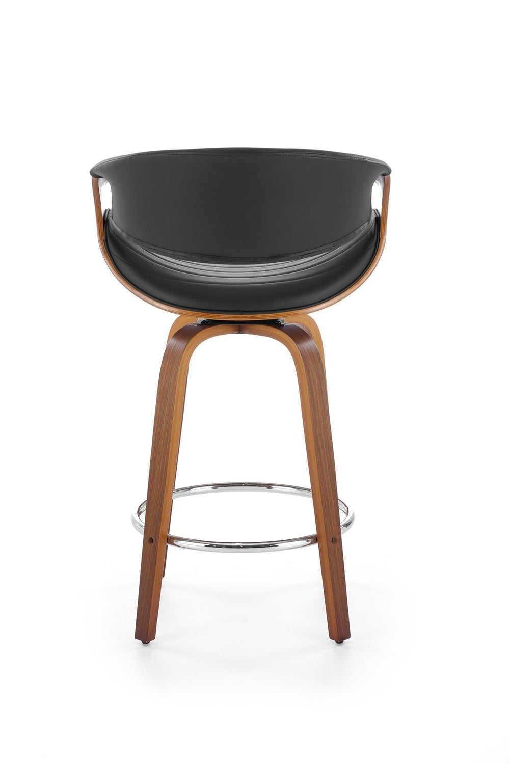 Bar Stool Aquila | size: Width: 55cm, Height: 91cm, Depth: 51cm | color: Brown/Black | image: 5 | variant: 1003032