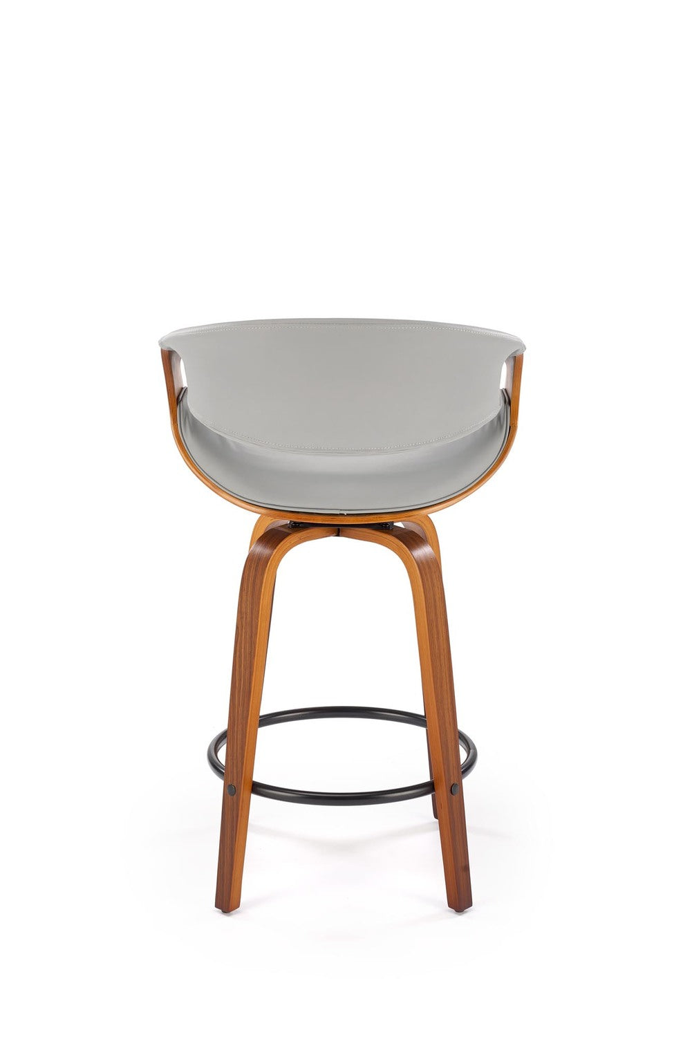 Bar Stool Aquila | size: Width: 55cm, Height: 91cm, Depth: 51cm | color: Brown/Grey | image: 5 | variant: 1003033