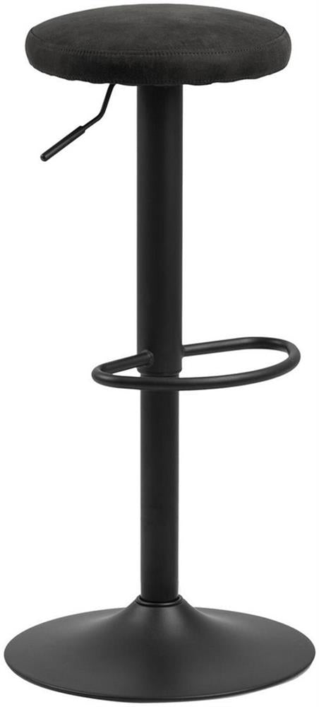 Bar Stool East Lugano | size: Width: 40cm, Height: 82cm, Depth: 40cm | color: Black | image: 1 | variant: 1005969