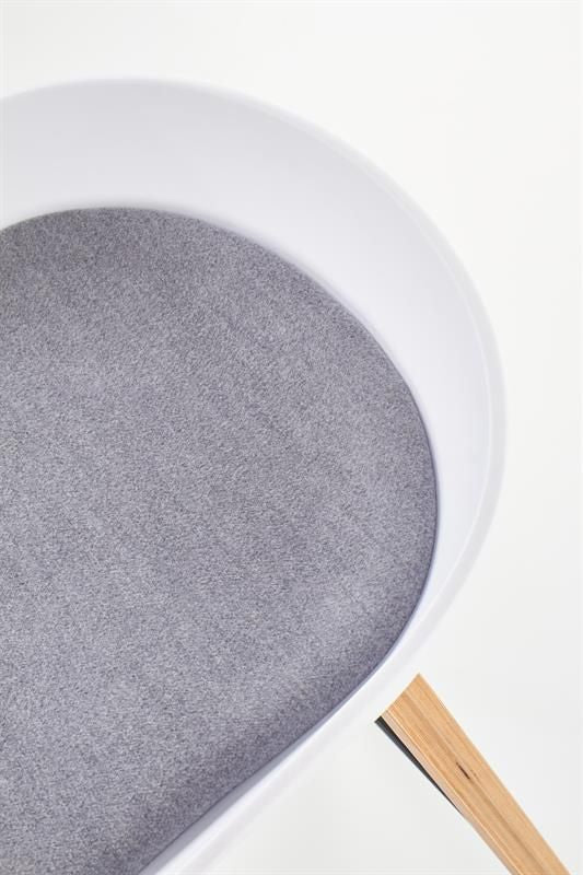 Bar Stool East Whitehaven | size: Length: 42cm, Width: 43cm, Height: 76-81cm, Depth: 42cm | color: White | image: 7 | variant: 1007052