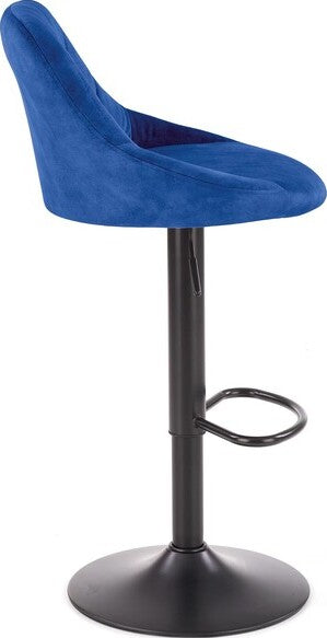 Bar Stool Ferrara | size: Width: 47cm, Height: 106cm, Depth: 45cm | color: Blue | image: 2 | variant: 1002988