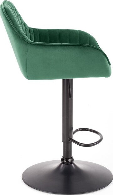 Bar Stool Forli | size: Length: 55cm, Width: 55cm, Height: 114cm, Depth: 55cm | color: Green | image: 3 | variant: 1002996