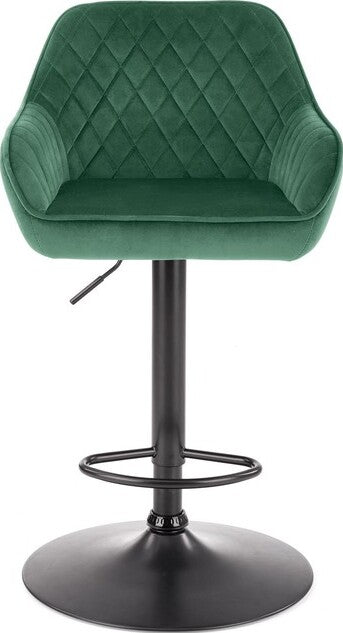 Bar Stool Forli | size: Length: 55cm, Width: 55cm, Height: 114cm, Depth: 55cm | color: Green | image: 5 | variant: 1002996