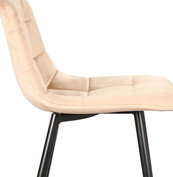 Bar Stool Huddersfield | size: Length: 43cm, Width: 43cm, Height: 87cm, Depth: 40cm | color: Beige | image: 3 | variant: 1004245