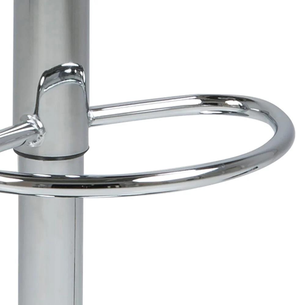 Bar Stool Pontypool | size: Width: 56cm, Height: 100cm, Depth: 50cm | color: Gray | image: 5 | variant: 1001347