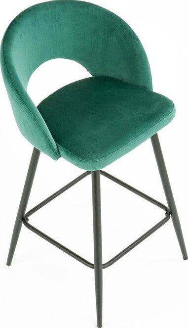 Bar Stool Reggio Calabria | size: Length: 48cm, Width: 48cm, Height: 98cm, Depth: 49cm | color: Green | image: 6 | variant: 1003062
