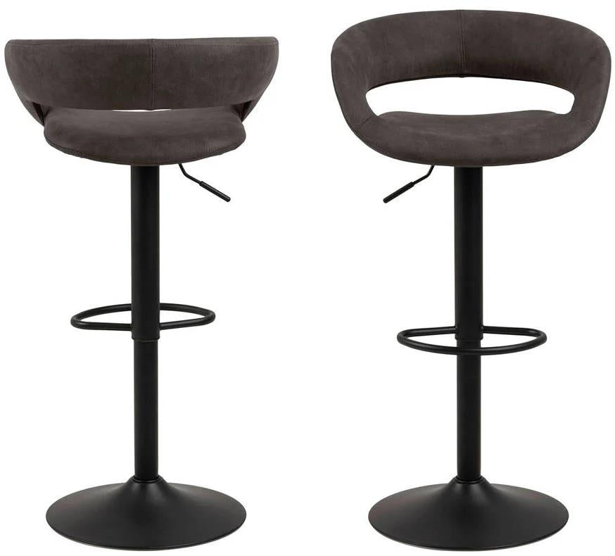Bar Stool Tenby | size: Width: 54.5cm, Height: 104cm, Depth: 48.5cm | color: Brown | image: 5 | variant: 1001332