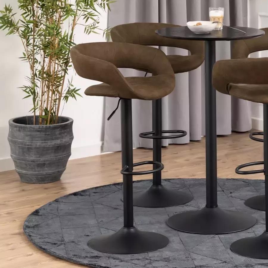 Bar Stool Tenby | size: Width: 54.5cm, Height: 104cm, Depth: 48.5cm | color: Brown | image: 7 | variant: 1001333