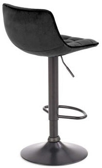 Bar Stool Vibo Valentia | size: Width: 43cm, Height: 84cm, Depth: 44cm | color: Black | image: 3 | variant: 1007442