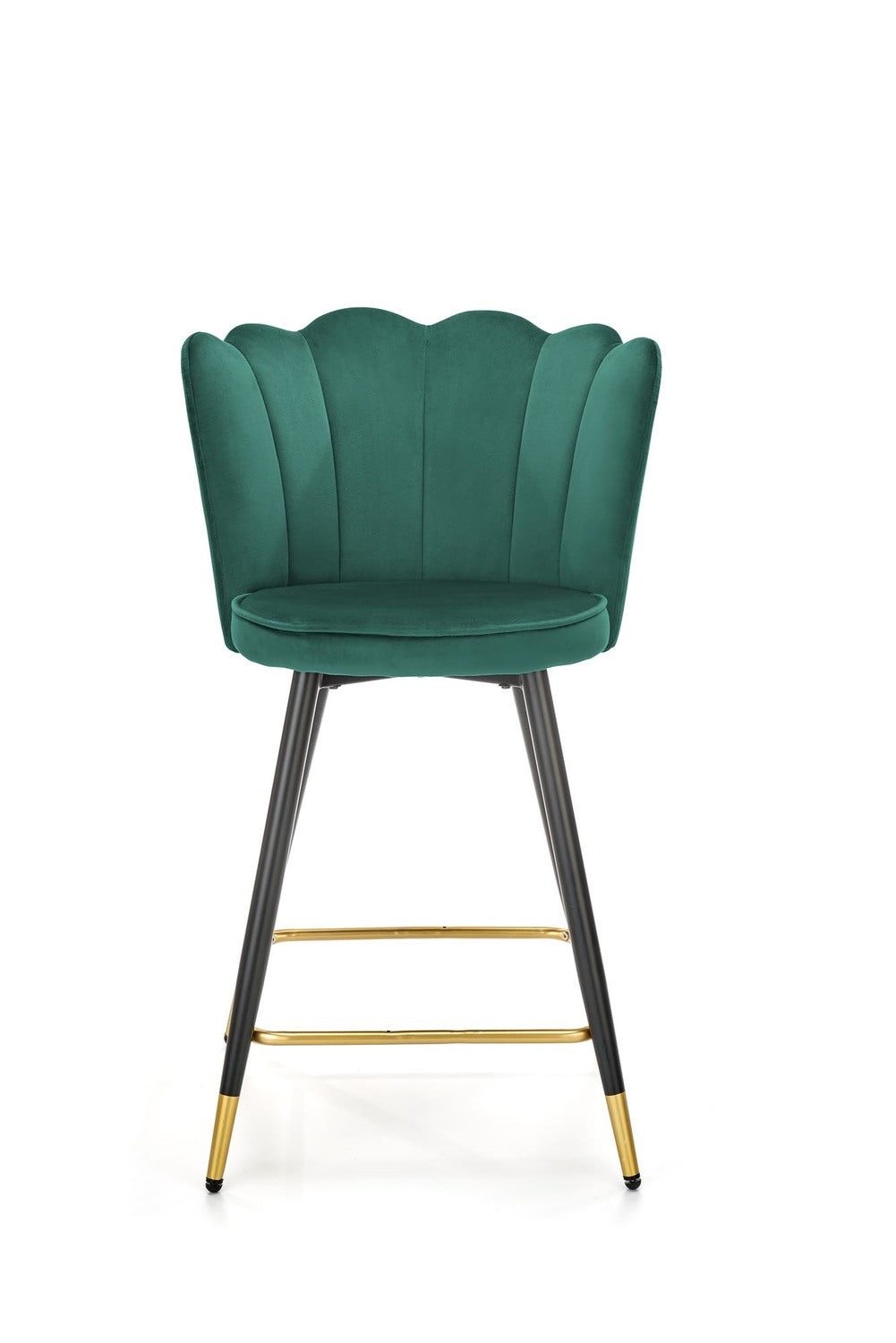 Bar Stool West Panevezys | size: Width: 58cm, Height: 96cm, Depth: 58cm | color: Green | image: 4 | variant: 1007576