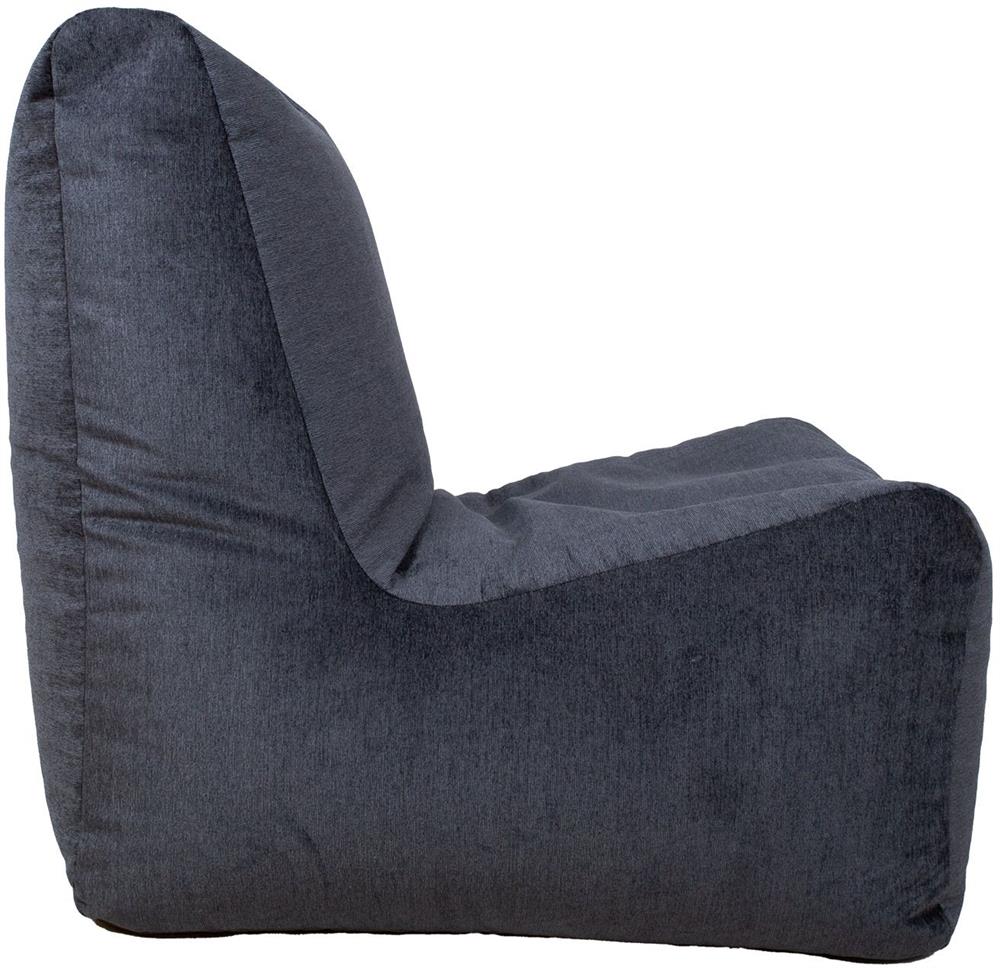 Bean Bag Aberdare | size: Width: 65cm, Height: 95cm, Depth: 90cm | color: Blue | image: 2 | variant: 1001367