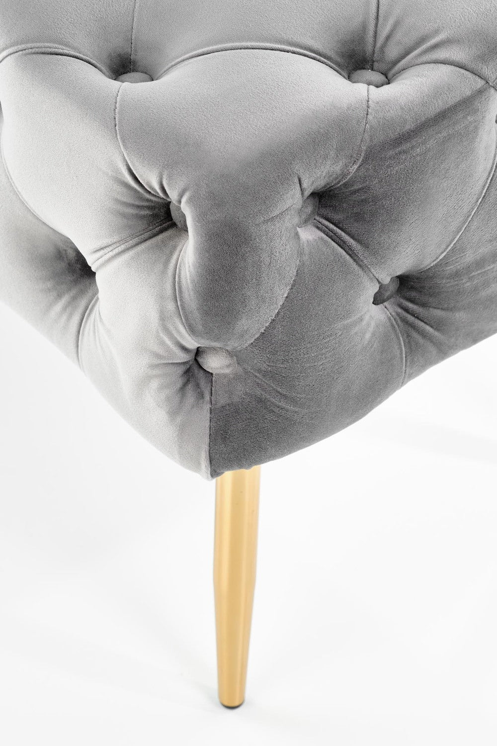 Bedroom Bench Jyvaskyla | size: Length: 45cm, Width: 100cm, Height: 40cm | color: Gray | image: 5 | variant: 1002062