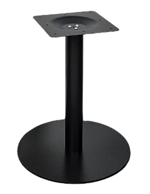 Central Table Leg East Bath | size: Height: 58cm, Diameter: 50cm | color: Black | image: 0 | variant: 1004623