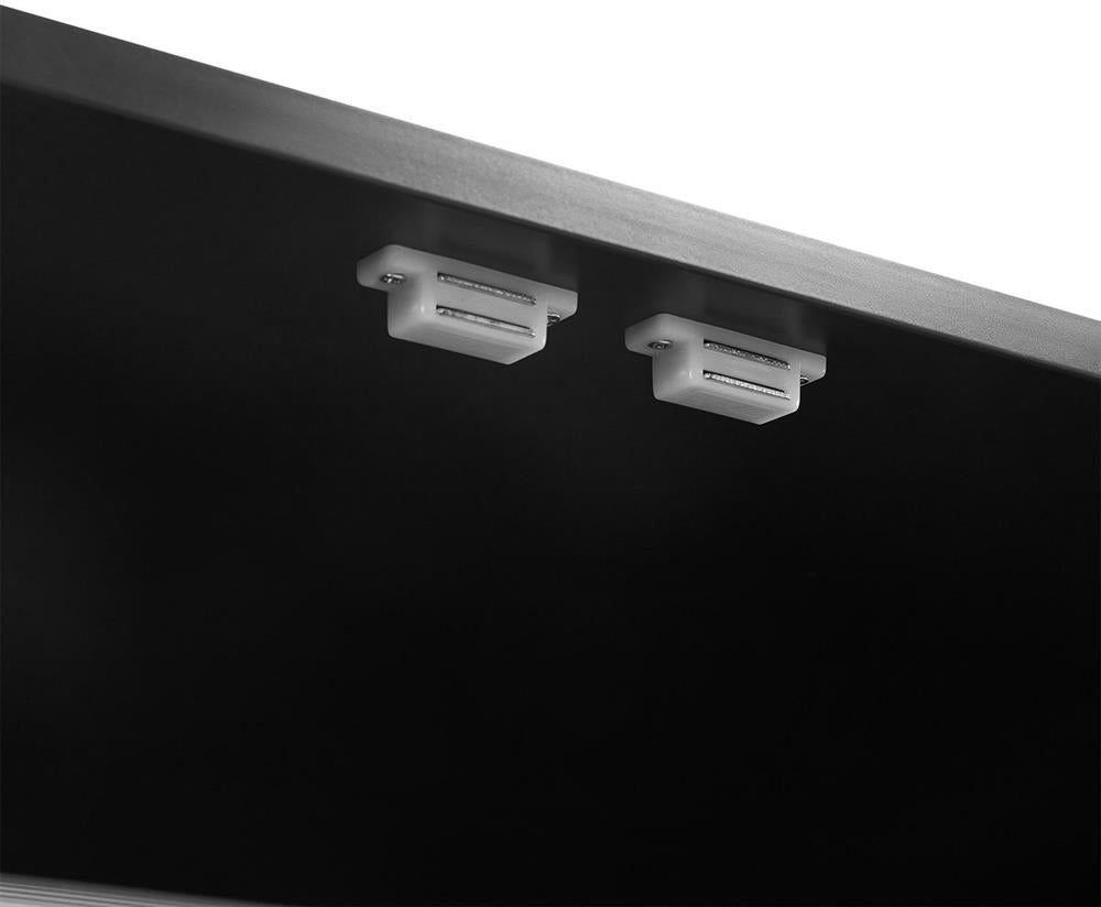 Closet East Vatican | size: Width: 100cm, Height: 175cm, Depth: 56cm | color: Black | image: 4 | variant: 1006361