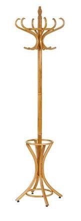 Clothes Hanger Aalborg | size: Length: 49cm, Height: 188cm, Depth: 49cm | color: Brown | image: 1 | variant: 1001995