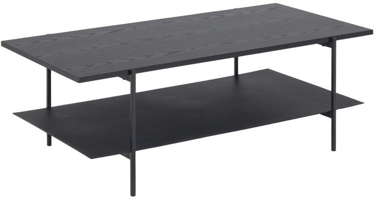 Coffee Table Angus | size: Length: 60cm, Width: 115cm, Height: 40cm | color: Black | image: 1 | variant: 1012087