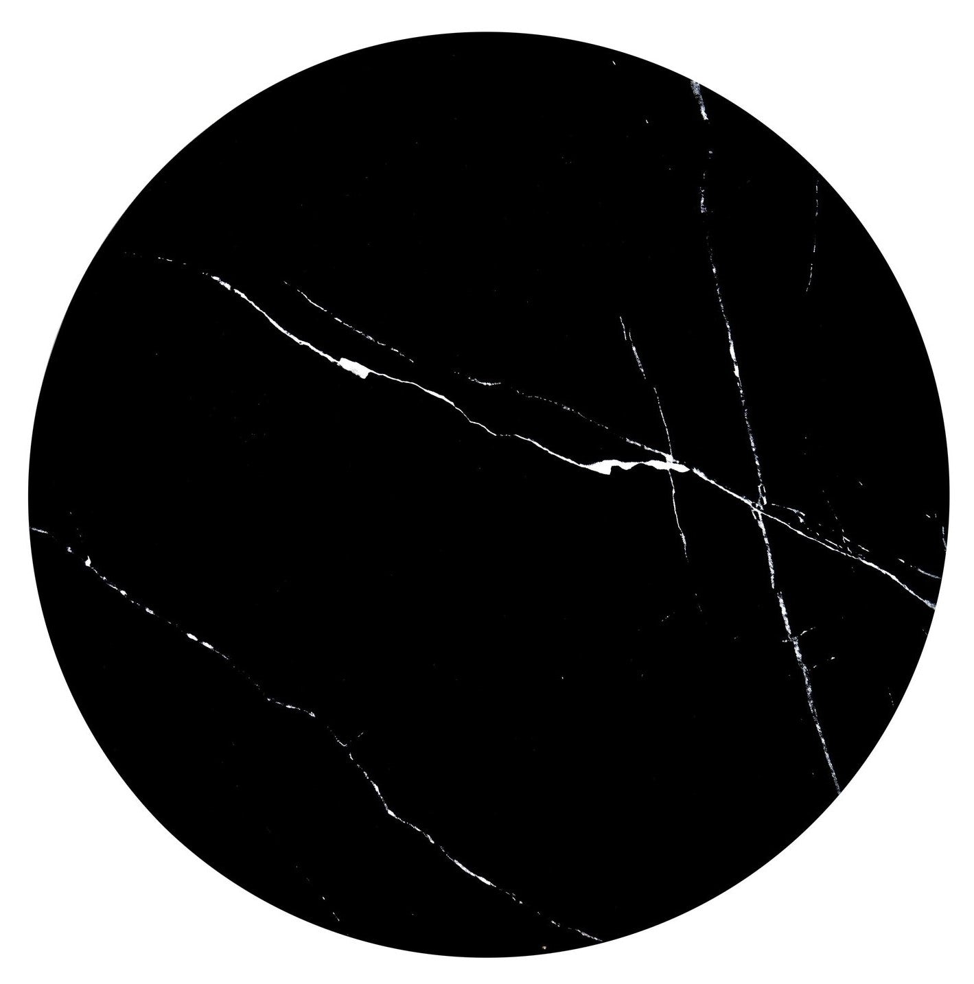 Coffee Table Ho Chi Minh | size: Length: 50cm, Width: 50cm, Height: 52cm, Diameter: 50cm | color: Black/Gold | image: 2 | variant: 1003284