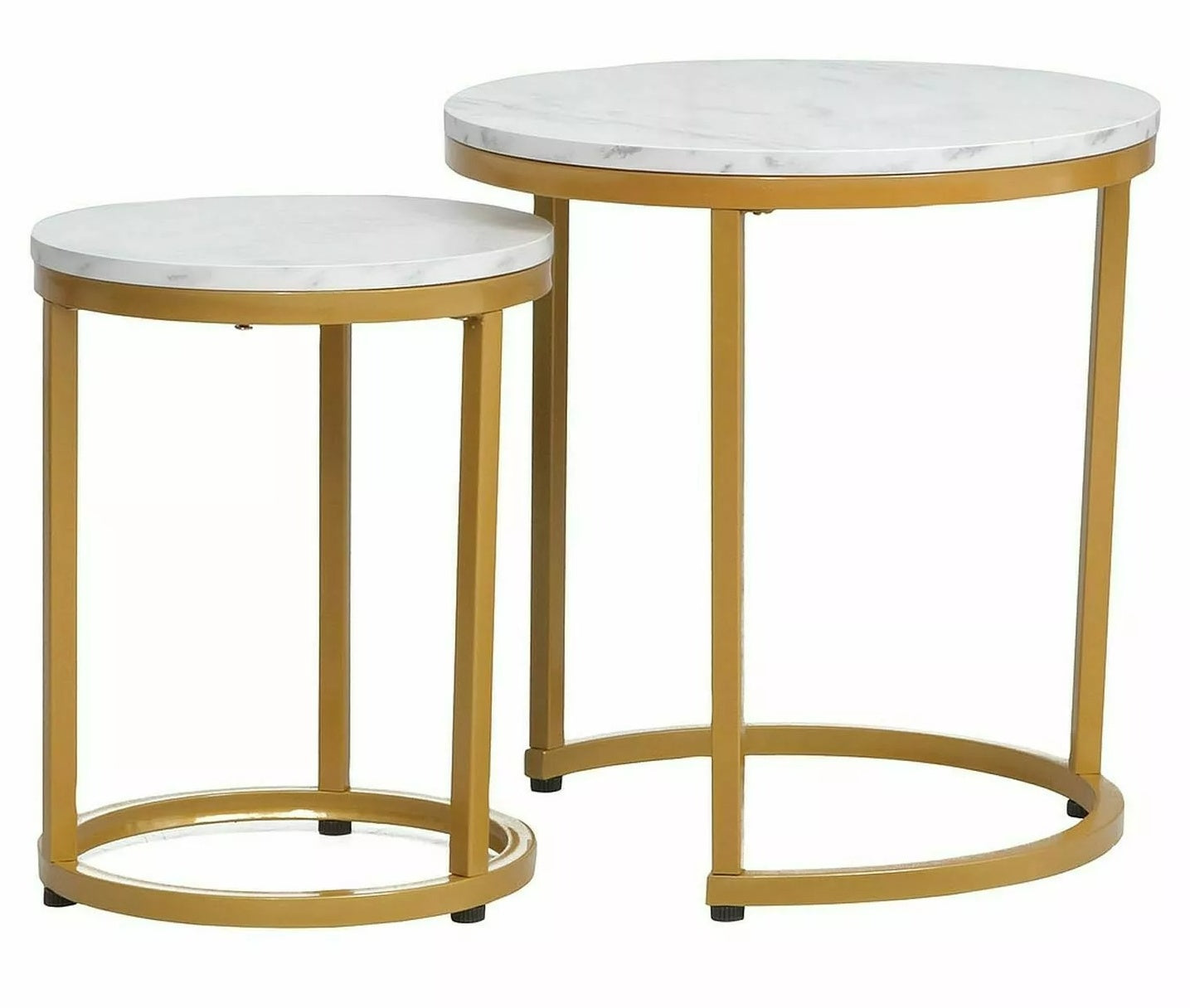 Coffee Table Hola 1 | size: Length: 45cm, Width: 45cm, Height: 48cm, Diameter: 45cm | color: White | image: 0 | variant: 1006875