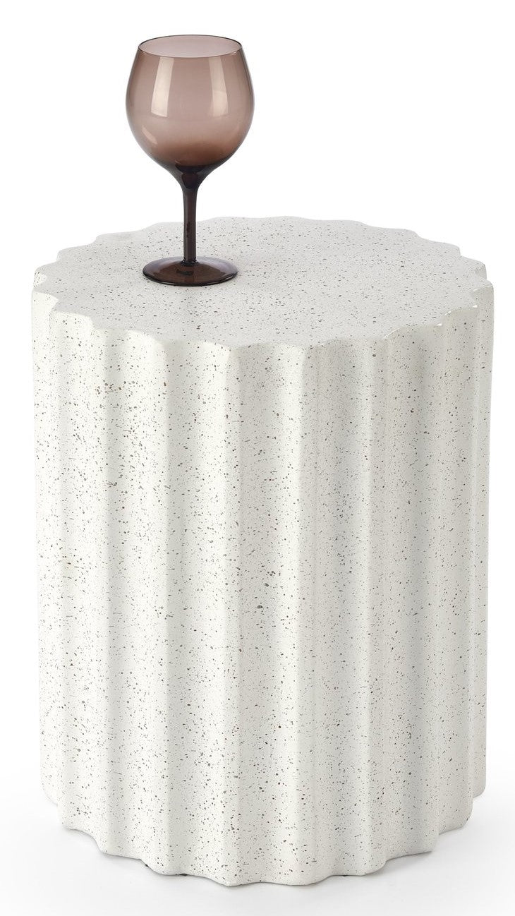 Coffee Table West Betws | size: Length: 41cm, Width: 41cm, Height: 46cm, Diameter: 41cm | color: White | image: 1 | variant: 1007371