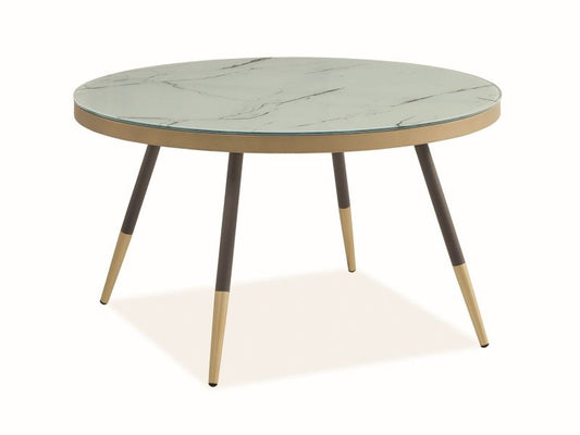 Coffee Table West Tbilisi | size: Length: 80cm, Width: 80cm, Height: 45cm, Diameter: 80cm | color: White | image: 1 | variant: 1007639