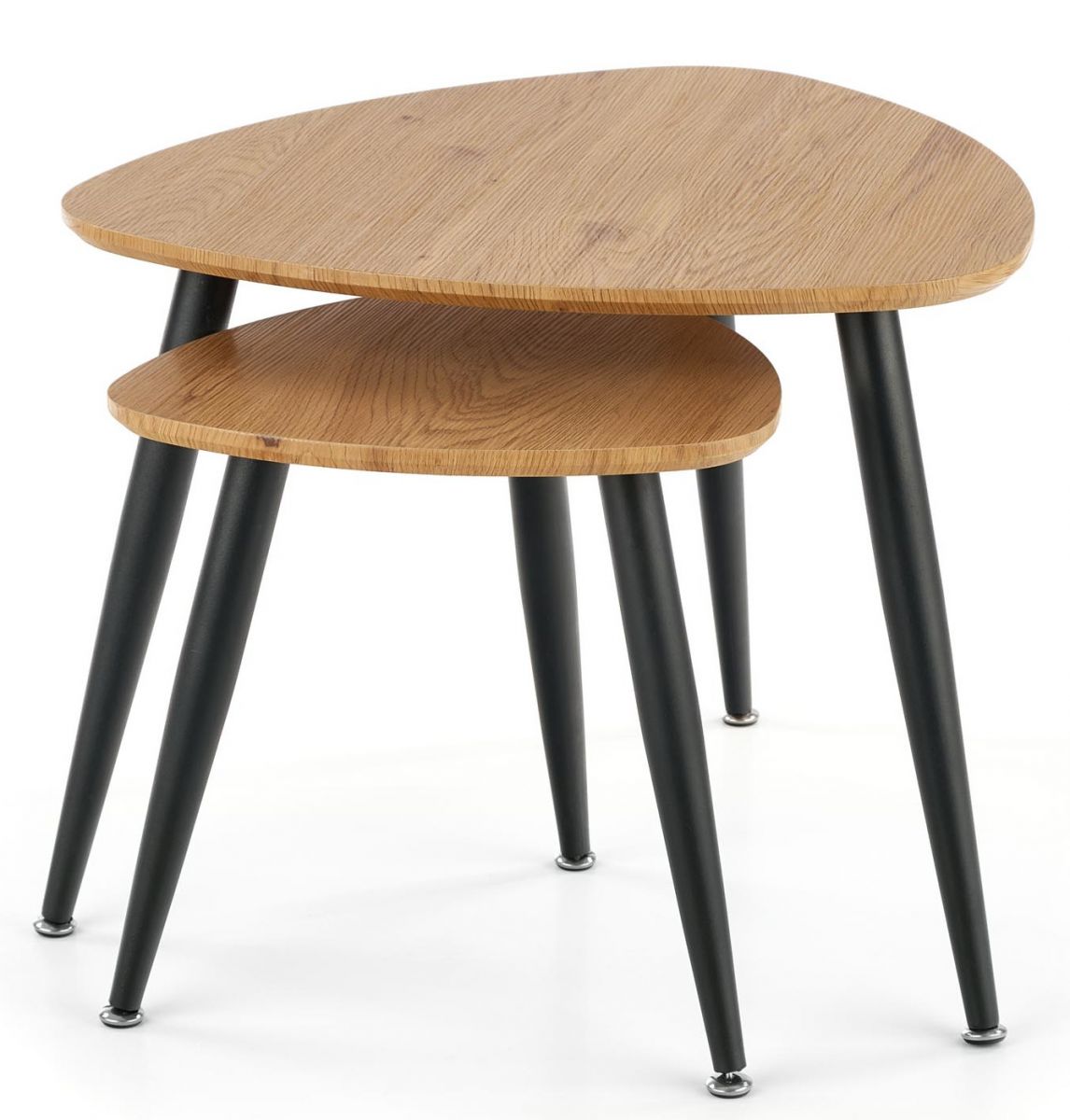 Coffee Table West Witney | size: Length: 40cm, Width: 40cm, Height: 41cm | color: Black | image: 4 | variant: 1007150