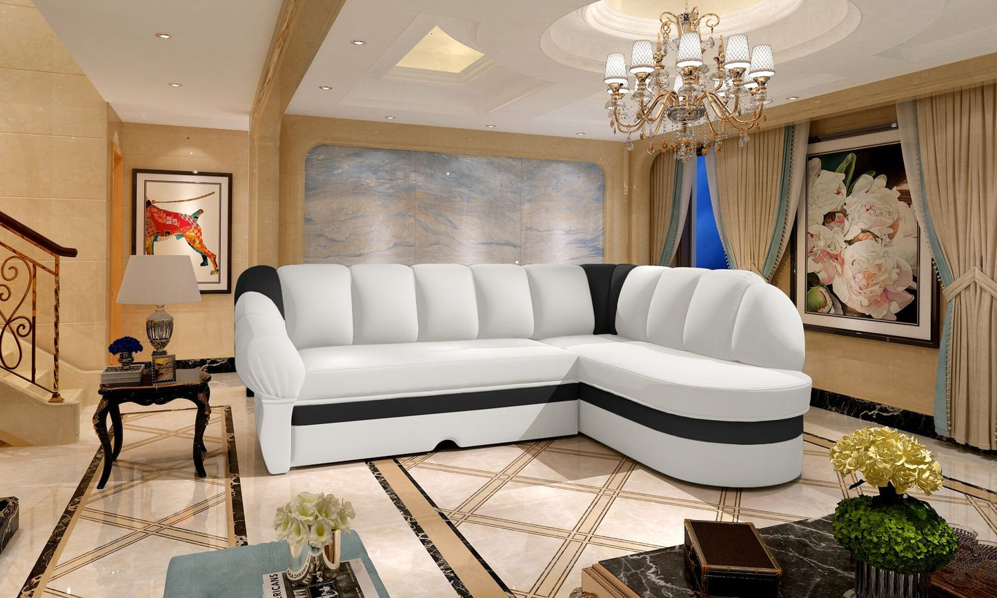 Corner Sleeper Sofa Benano 8 | size: Width: 250cm, Height: 85cm, Depth: 180cm | color: Soft | image: 1 | variant: 1014169