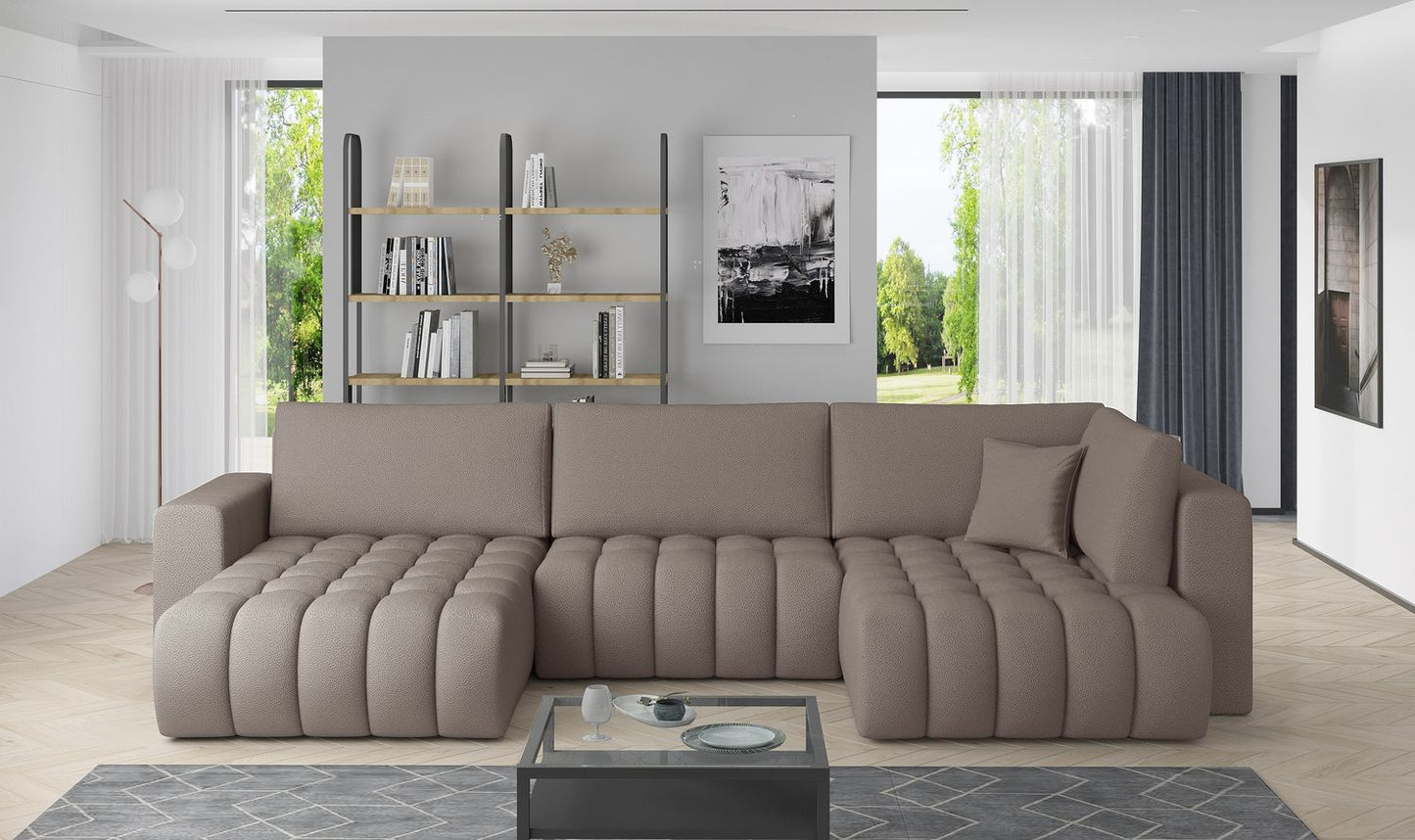 Corner Sleeper Sofa Bonito 7 | size: Width: 350cm, Height: 92cm, Depth: 175cm | color: Savoi | image: 1 | variant: 1014273