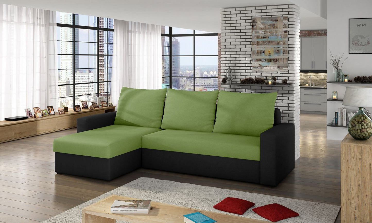 Corner Sleeper Sofa Livio 10 | size: Width: 237cm, Height: 90cm, Depth: 57cm | color: Alova | image: 1 | variant: 1015875