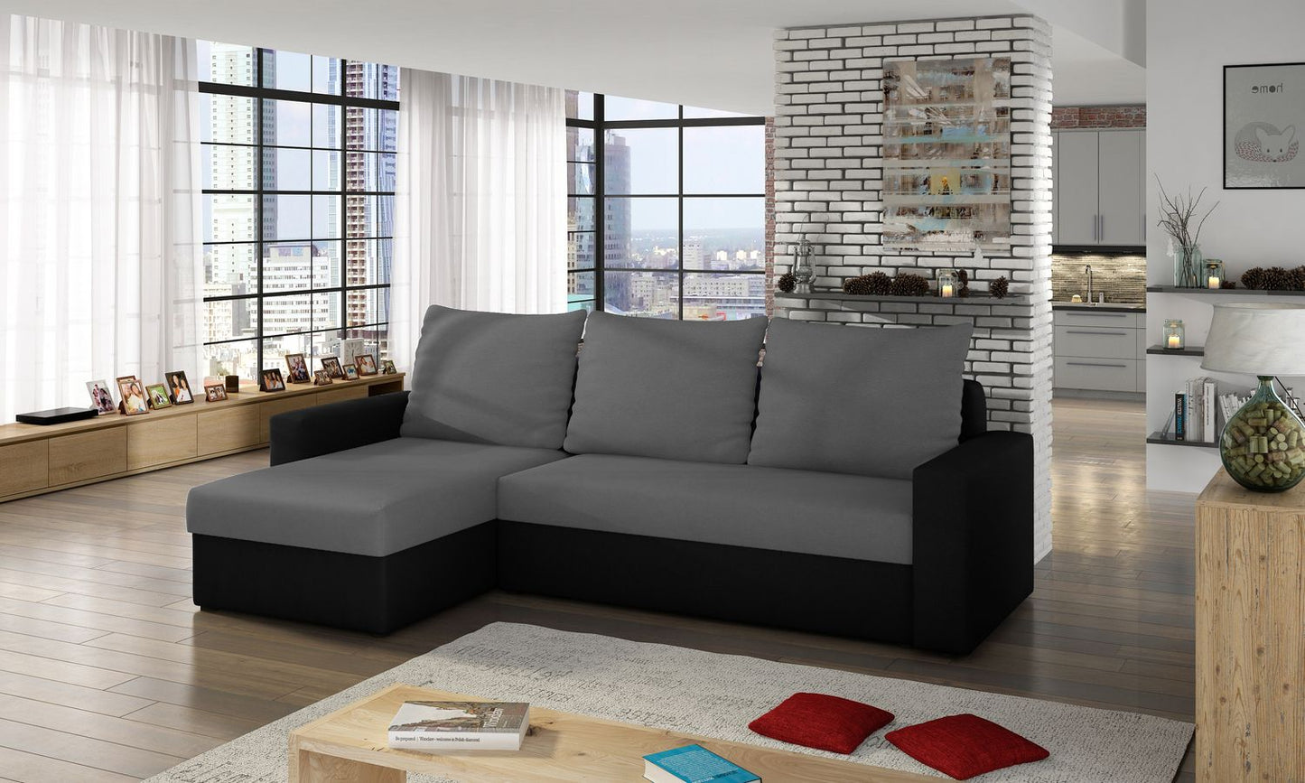 Corner Sleeper Sofa Livio 9 | size: Width: 237cm, Height: 90cm, Depth: 57cm | color: Alova | image: 1 | variant: 1015874