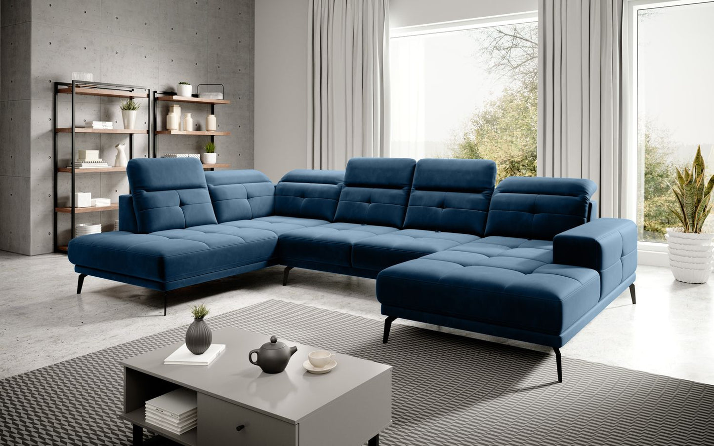 Corner Sofa Alnwick 42 | size: Width: 350cm, Height: 107cm, Depth: 205cm | color: Lukso | image: 1 | variant: 1015300