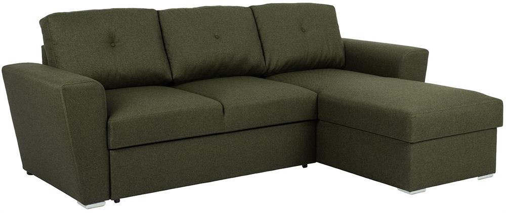 Corner Sofa Aylesbury | size: Width: 243cm, Height: 86cm, Depth: 163cm | color: Green | image: 1 | variant: 1000397