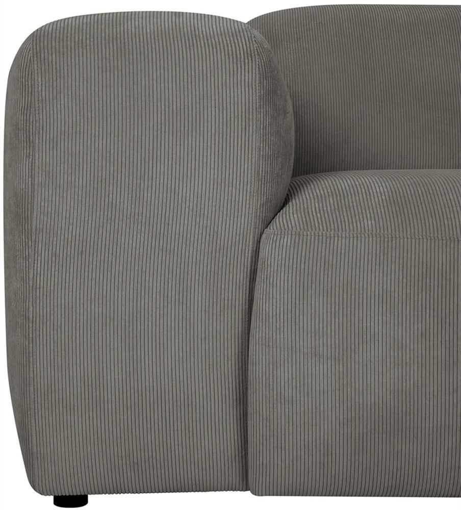 Corner Sofa Burford | size: Width: 252cm, Height: 75cm, Depth: 200cm | color: Gray | image: 5 | variant: 1000353
