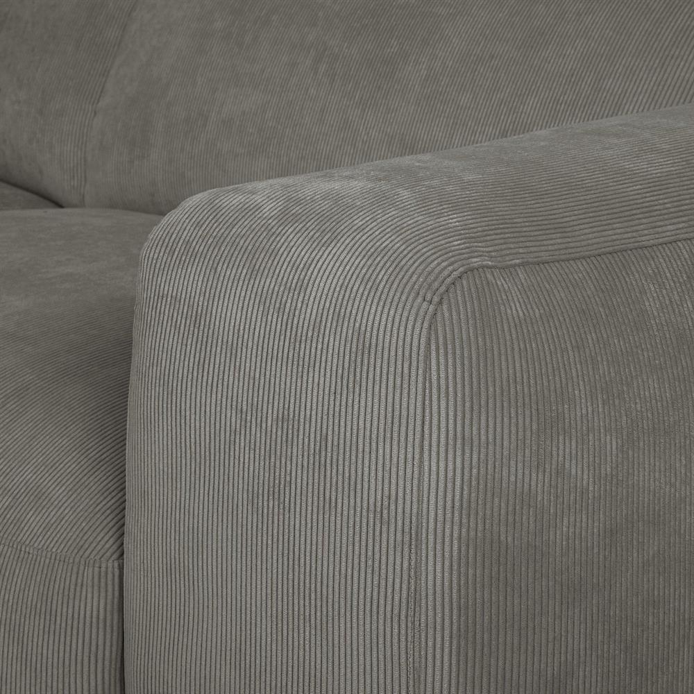 Corner Sofa Burford | size: Width: 252cm, Height: 75cm, Depth: 200cm | color: Gray | image: 6 | variant: 1000355