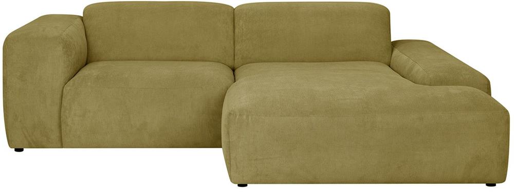 Corner Sofa Burford | size: Width: 252cm, Height: 75cm, Depth: 200cm | color: Green | image: 2 | variant: 1000354