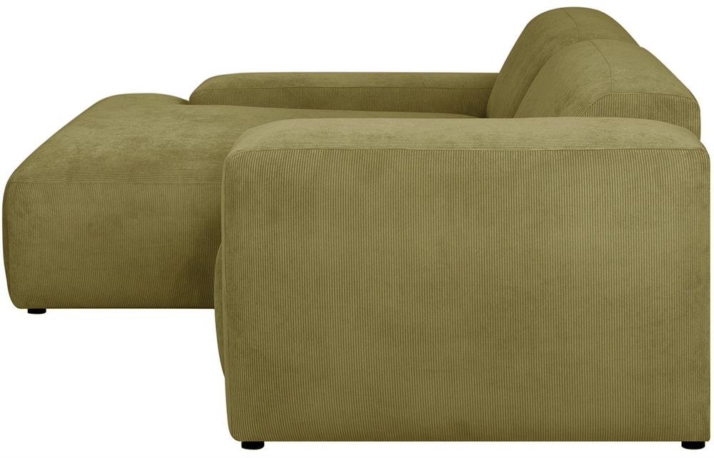 Corner Sofa Burford | size: Width: 252cm, Height: 75cm, Depth: 200cm | color: Green | image: 3 | variant: 1000352