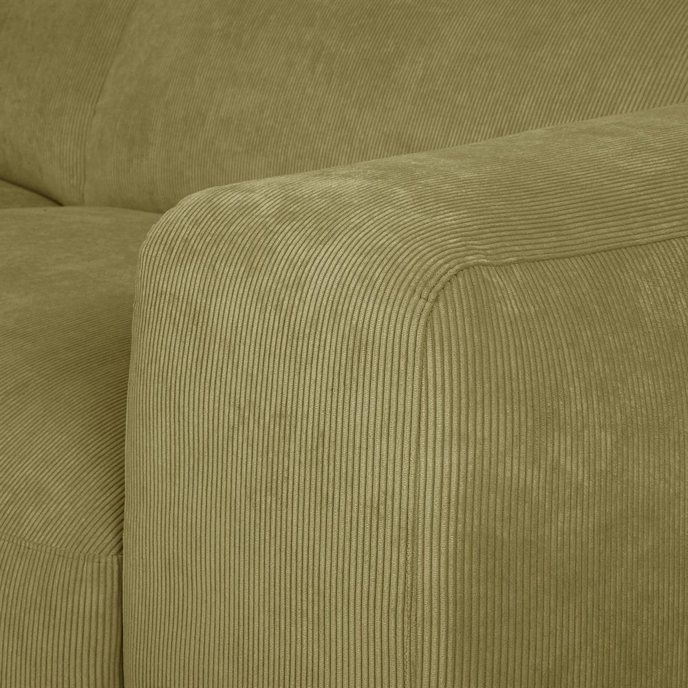 Corner Sofa Burford | size: Width: 252cm, Height: 75cm, Depth: 200cm | color: Green | image: 6 | variant: 1000352