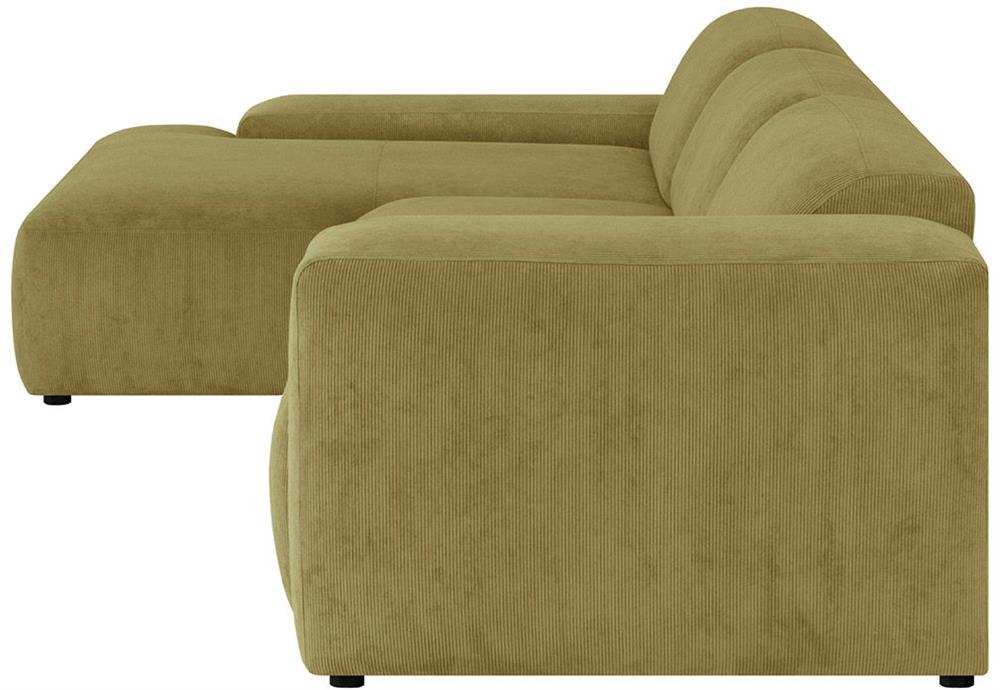 Corner Sofa Burford | size: Width: 312cm, Height: 75cm, Depth: 220cm | color: Green | image: 3 | variant: 1000357