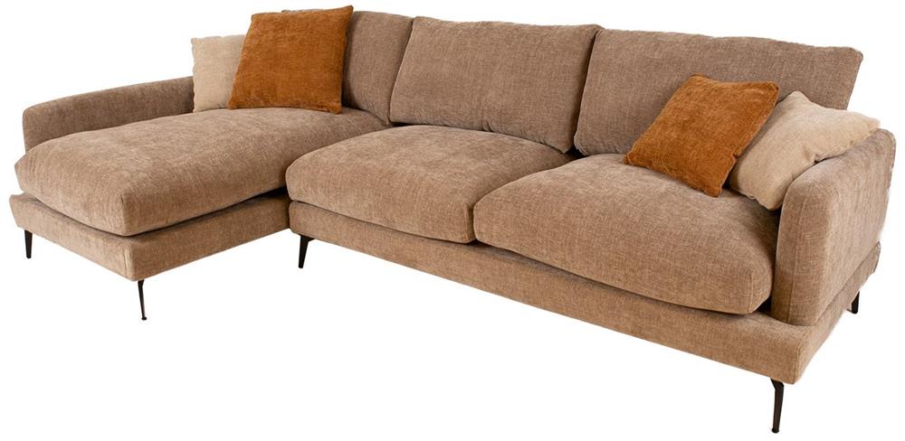 Corner Sofa Chelmsford | size: Width: 293cm, Height: 88cm, Depth: 165cm | color: Beige | image: 1 | variant: 1000406