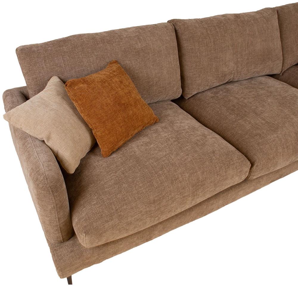 Corner Sofa Chelmsford | size: Width: 293cm, Height: 88cm, Depth: 165cm | color: Beige | image: 6 | variant: 1000405