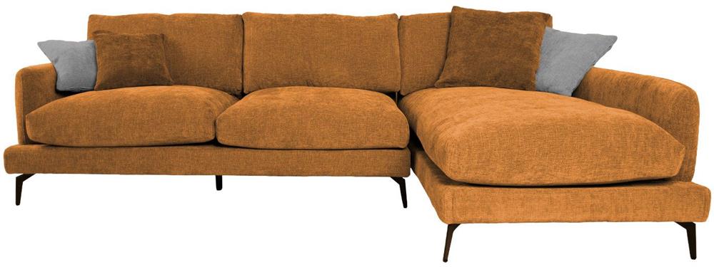 Corner Sofa Chelmsford | size: Width: 293cm, Height: 88cm, Depth: 165cm | color: Brown | image: 2 | variant: 1000407