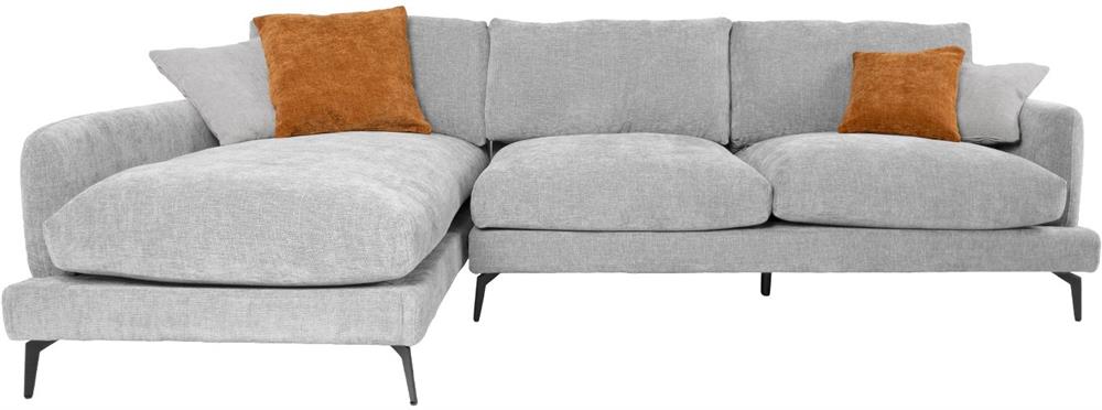 Corner Sofa Chelmsford | size: Width: 293cm, Height: 88cm, Depth: 165cm | color: Gray | image: 3 | variant: 1000410