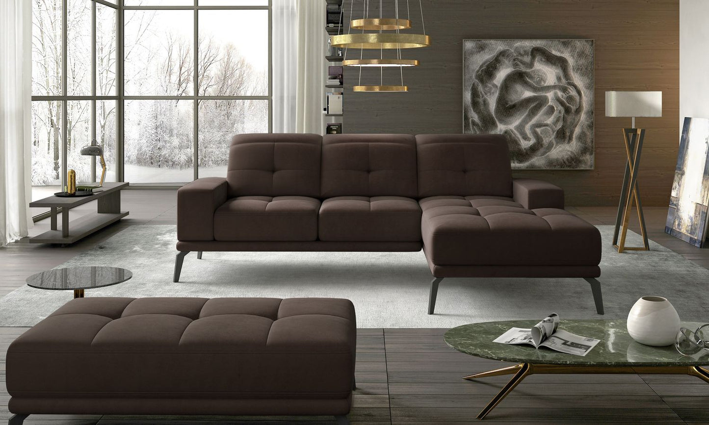 Corner Sofa East Piacenza 11 | size: Width: 265cm, Height: 98cm, Depth: 53cm | color: Jasmine | image: 1 | variant: 1017483