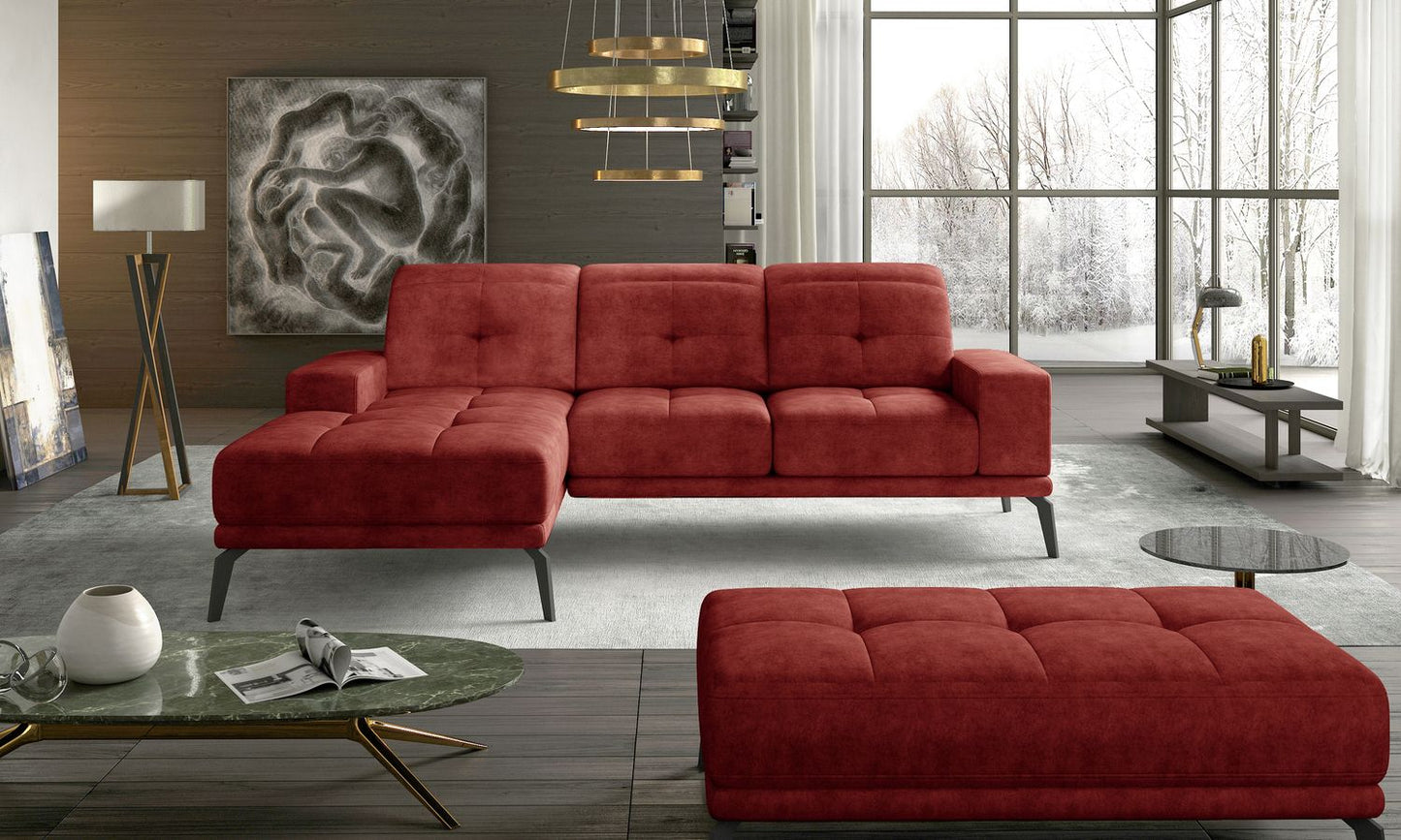Corner Sofa East Piacenza 39 | size: Width: 265cm, Height: 98cm, Depth: 53cm | color: Dora | image: 1 | variant: 1017511