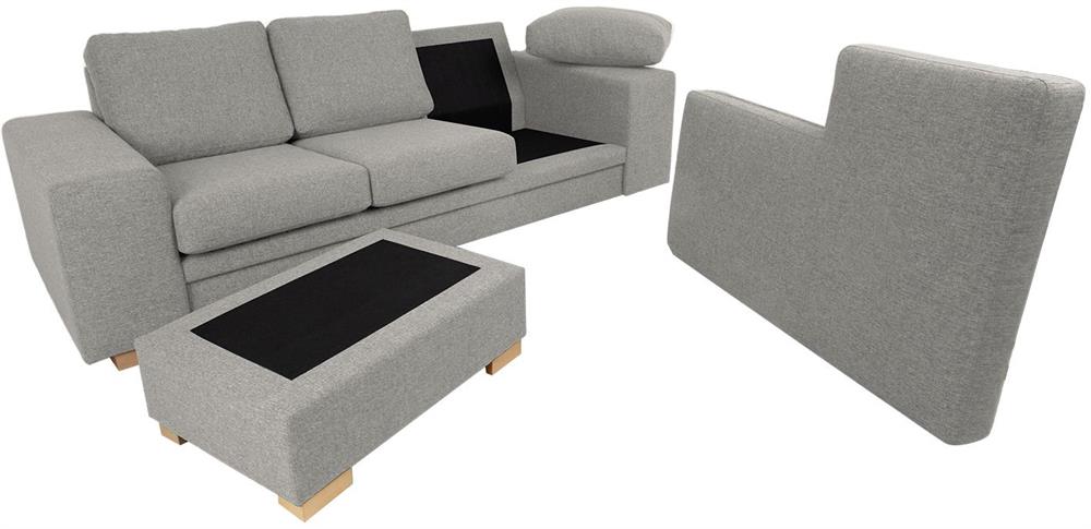 Corner Sofa Hinckley | size: Width: 237cm, Height: 86cm, Depth: 146cm | color: Beige | image: 4 | variant: 1000318