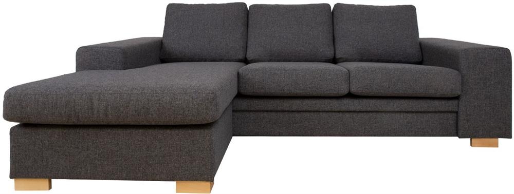 Corner Sofa Hinckley | size: Width: 237cm, Height: 86cm, Depth: 147cm | color: Gray | image: 2 | variant: 1000321