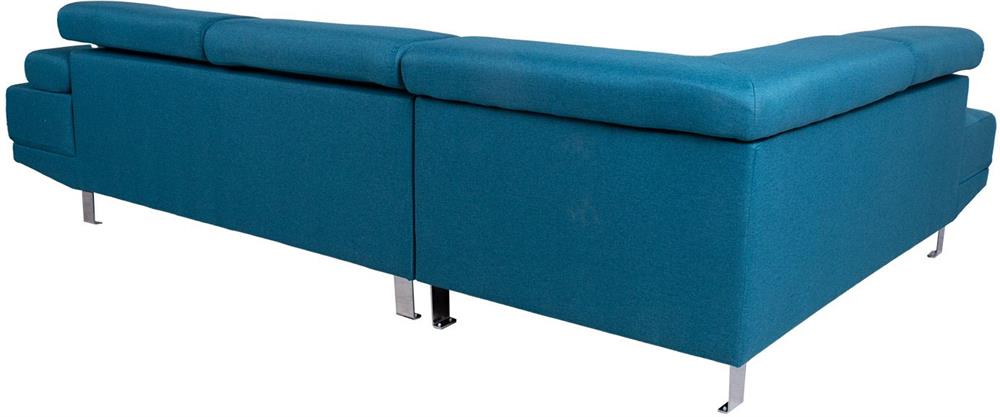 Corner Sofa Maidenhead | size: Width: 263cm, Height: 86cm, Depth: 185cm | color: Blue | image: 6 | variant: 1000386