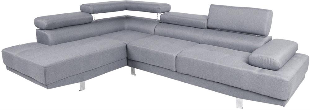 Corner Sofa Maidenhead | size: Width: 263cm, Height: 86cm, Depth: 185cm | color: Gray | image: 4 | variant: 1000388