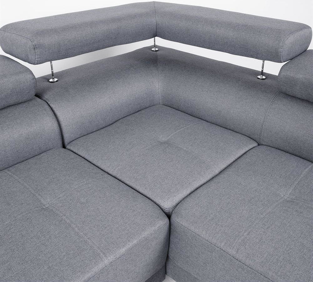 Corner Sofa Maidenhead | size: Width: 263cm, Height: 86cm, Depth: 185cm | color: Gray | image: 6 | variant: 1000389