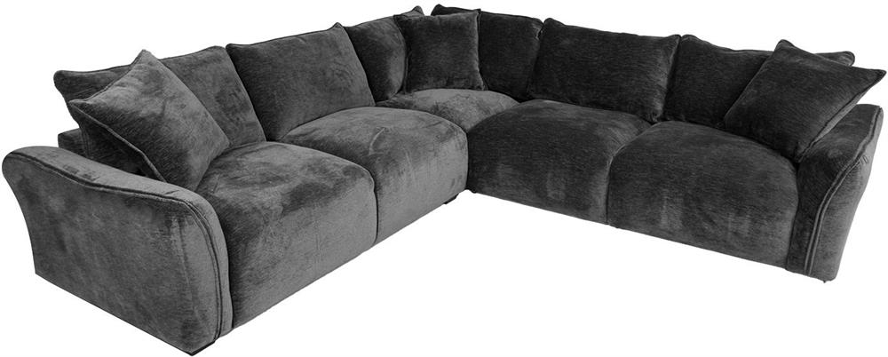 Corner Sofa Towcester | size: Width: 282cm, Height: 84cm, Depth: 282cm | color: Gray | image: 2 | variant: 1000339