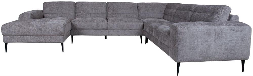 Corner Sofa Welwyn Garden | size: Width: 339cm, Height: 80cm, Depth: 265cm | color: Gray | image: 3 | variant: 1000416